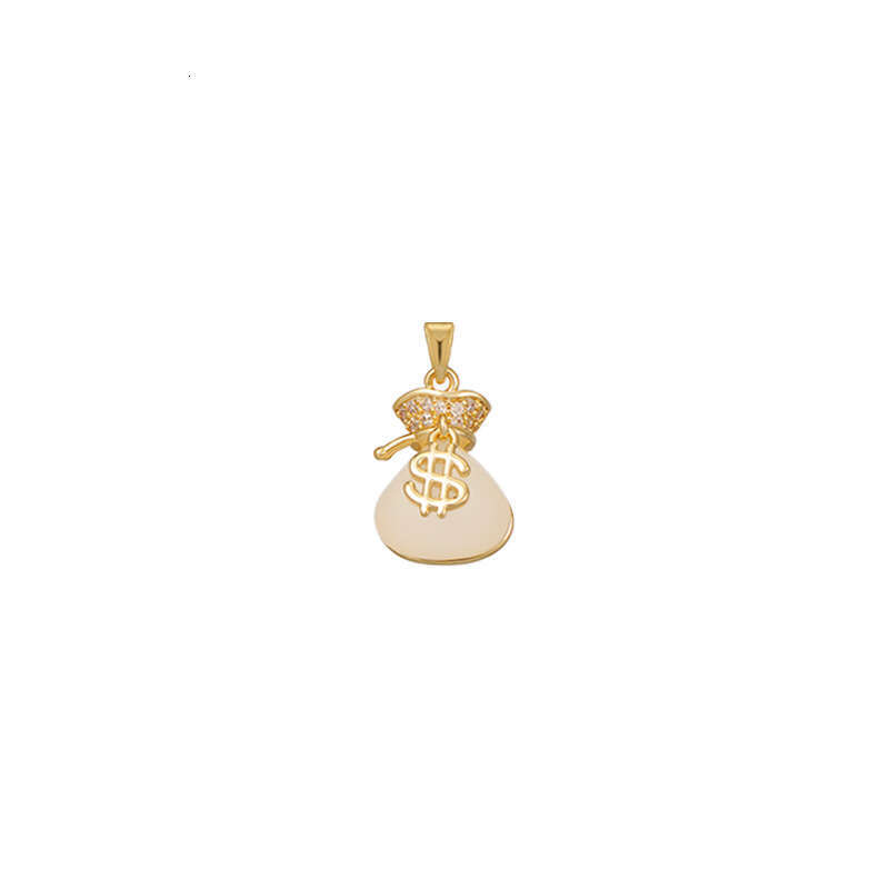 Tiktok Kuaishou Live Pendant Micro Pave Zirconia Internet Celebrity Collarbone Chain DIY Accessories Necklace Women's Jewelry Fb5