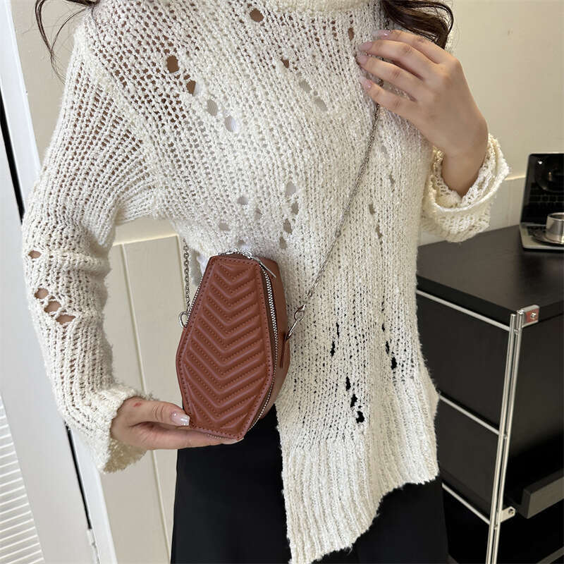 Single Shoulder 2025 Autumn New Minimalist Fashion Crossbody Casual Small Square Bag