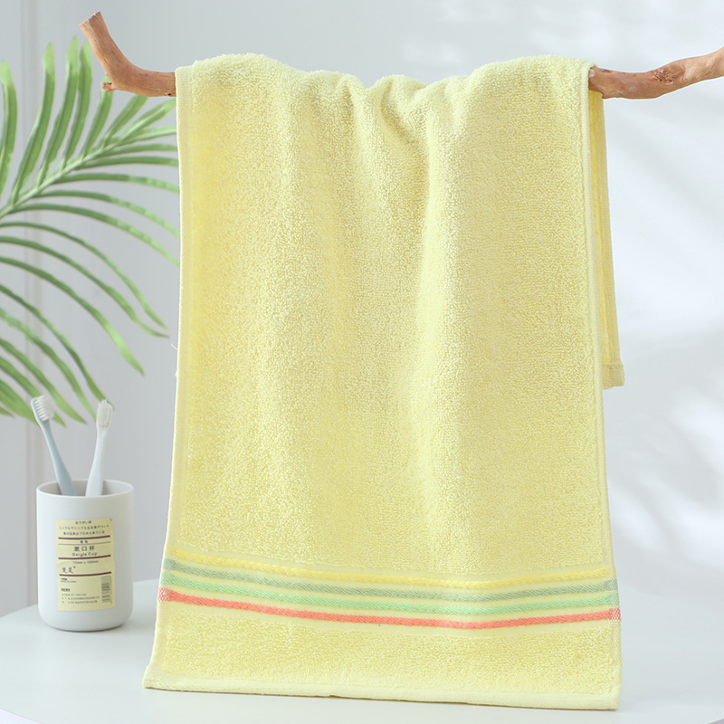 Wholesale of customized pure cotton towels embroidered towels quick-drying thickened soft and highly absorbent face towel