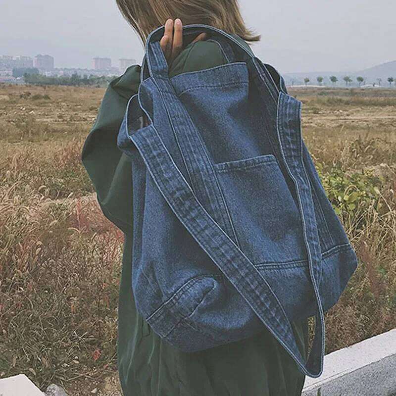 Hand For Woman Shoulder Bag Crossbody New Casual Jeans Bags Women Handbags Denim Sac A Main Bolsos