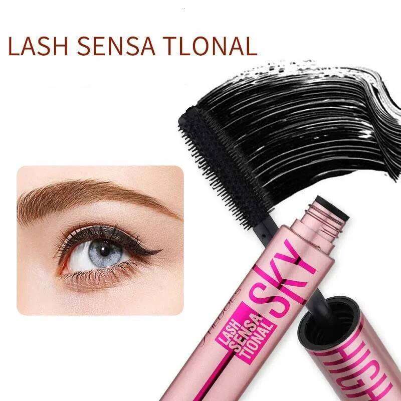 4D Lengthening Waterproof Thick Curling Lasting Extension Black Mascara Natural Eyelash Enhance Cosmetics Makeup X250717