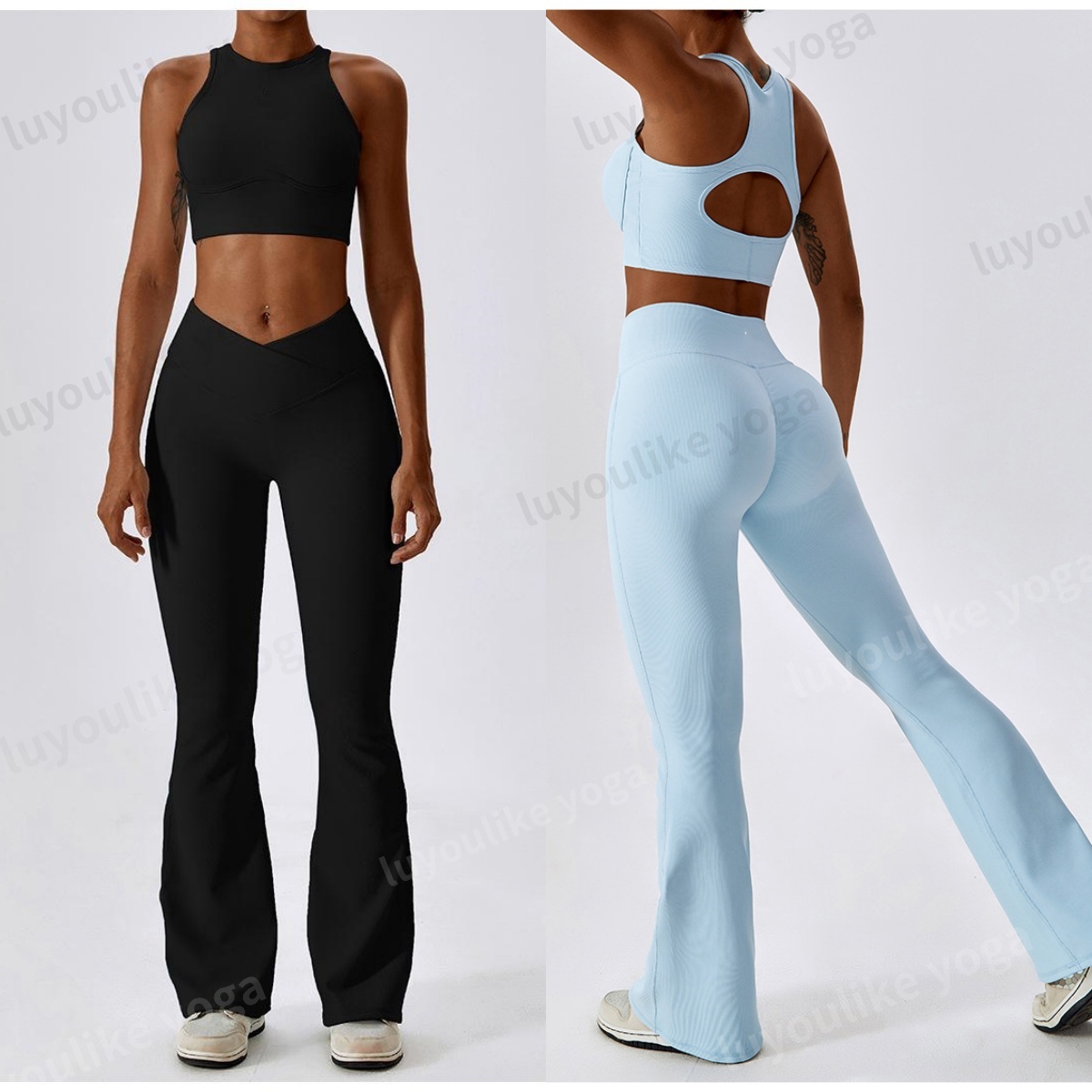 O120 Women Yoga Bras Hight Waist Pants Up Bra Shockproof Jogger Fitness Sports Vest Pilates Thread Hollow Beauty Back Tight Yoga Bras