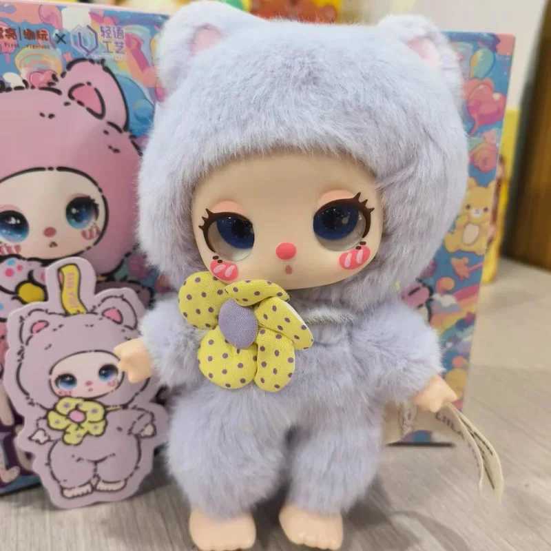 Liila Lucky Cat Series Blind Box Trendy Plush Toy Cute Ornament Mystery Box Desk Decoration Kid Gift M250717