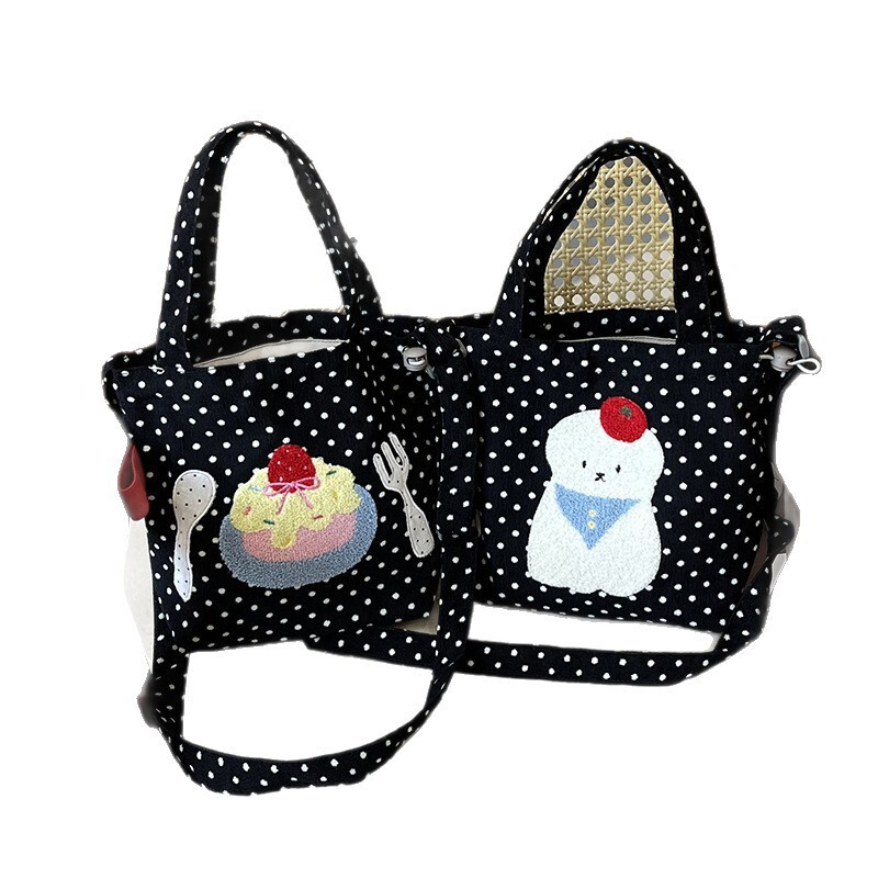 2025 Summer new women's handbag fashion shopping handbag women's casual large capacity drawstring shoulder crossbody bag new designer bag