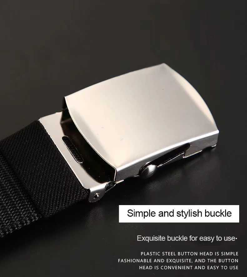 New Fashion Unisex Army Tactical Waist Belt Jeans Mens Casual Men Womens Belt Canvas Metal Buckle Military Tactical Waist Belt W250717