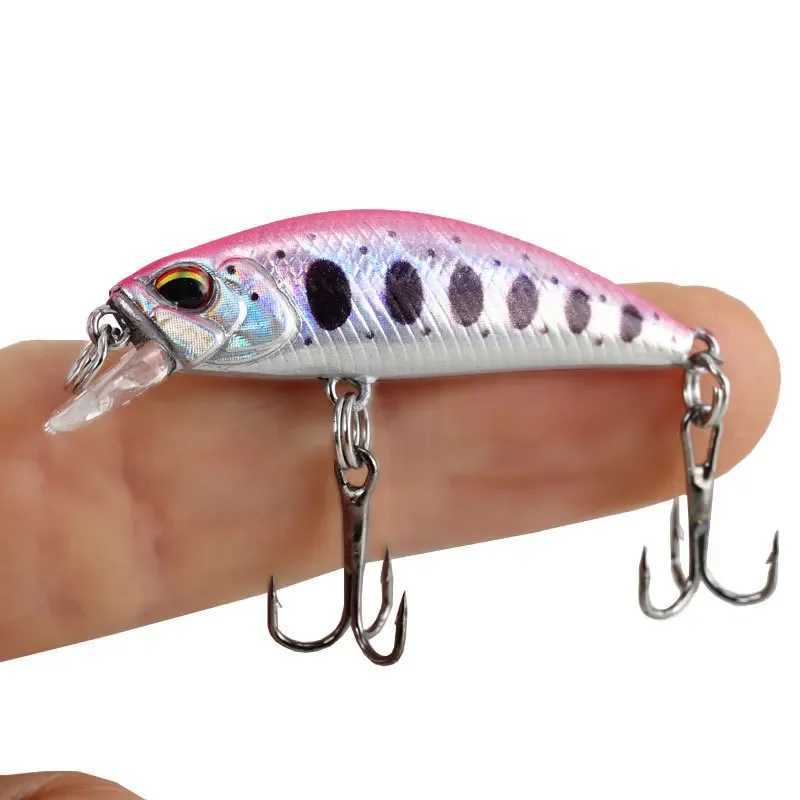 2024 Hot 38mm 3.2G Mini Sinking Minnow Jerkbaits Peche Artificial Bait WobbLEr Lure for Trout Bass Carp Fishing Z250717