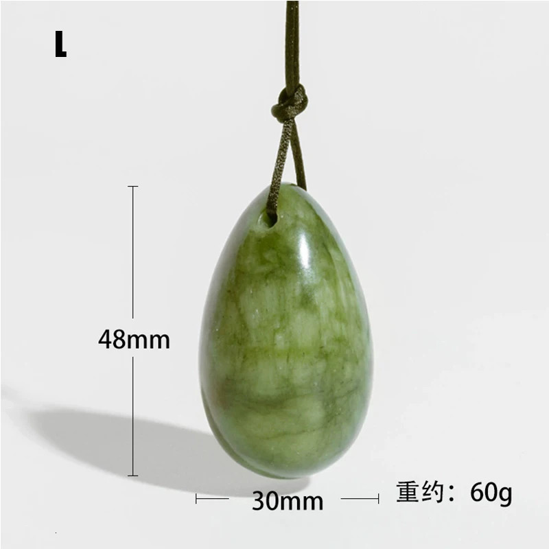Green Phoenix Jade Yoni Egg Set Natural Jade Eggs Women Kegel Exerciser Vaginal Muscles Ball Yoni Wand Jade Massager 250716