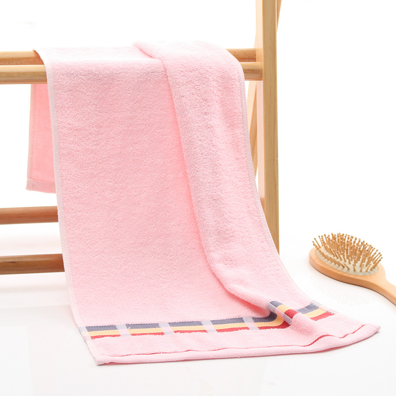 4 sets of high - quality pure cotton towel sets for home use including adult face towels that are thick absorbent luxurious bathroom towels and beach 
