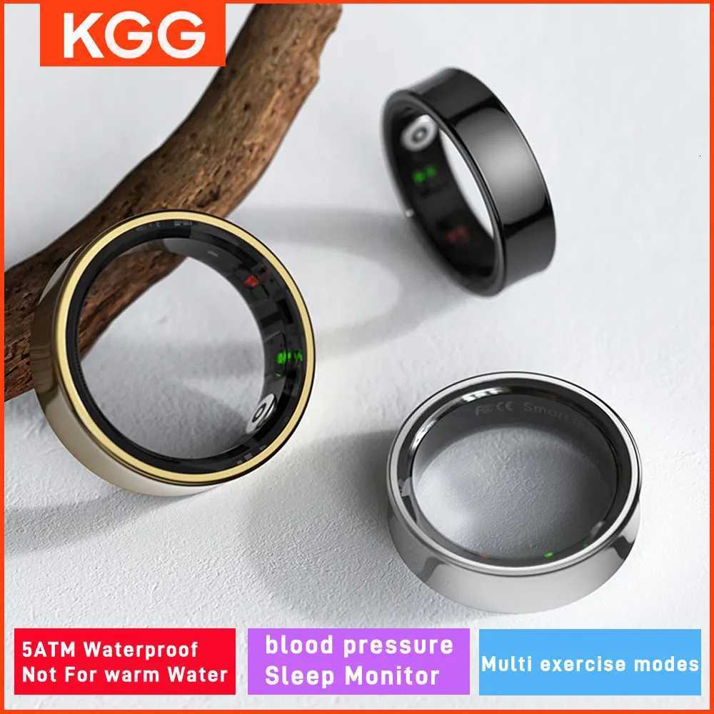 Smart Ring With Charging Case Skin Temperature Health Sleep Monitor 5ATM Waterproof Camera Control Festivals Women Mental Gifts W250717