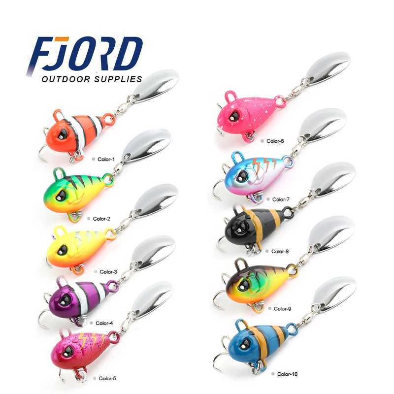 FJORD Tail Spinner Baits 7g 10.5g 14g 21g Fishing Lure Vib Metal Casting Shore Jig Spoon Fishing Artificial Bait Accessories Z250717