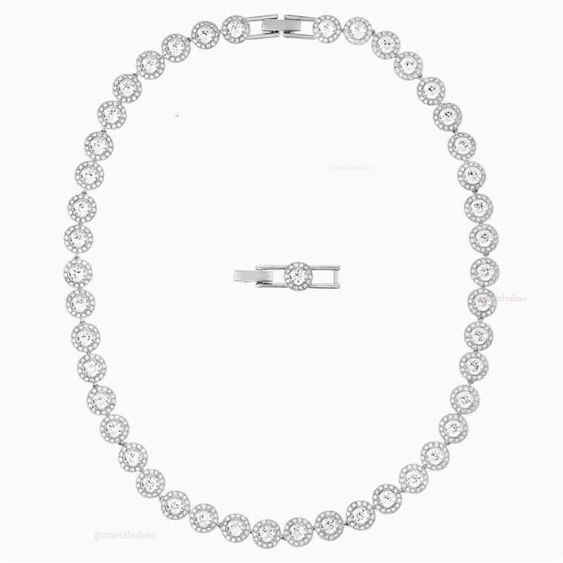 By testing the necklaceDia necklace for woman angelic bracelet designer AAA beads moissanite pendant jewelry plated gold bracelets necklaces zl212