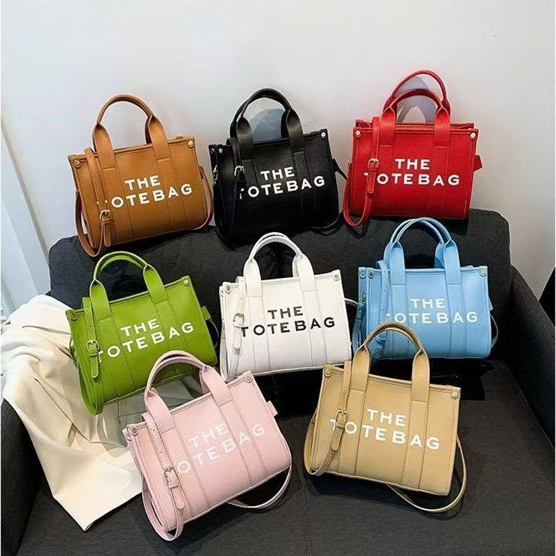 Designer bag large capacity handbag tote bags fashionable letter sloping shoulder handbag women's casual daily use bag