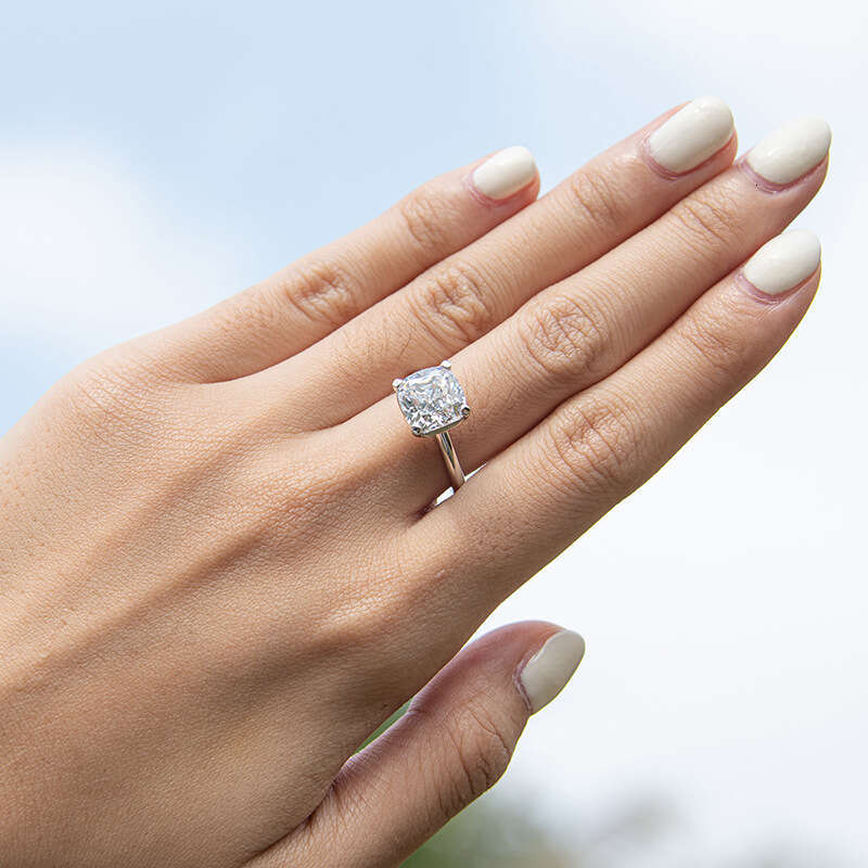 Limited Sizes Ringelegant High-End Niche Women's Pure Silver Versatile Band Ring E22