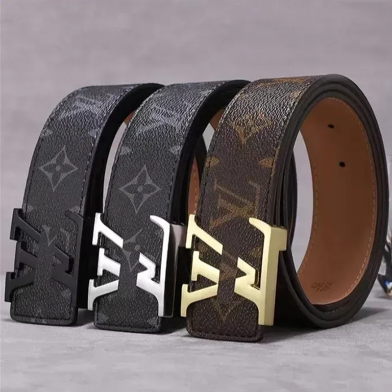 Designer belt men belts for women designer mens belt luxury belt length 100-125CM woman belt fashion luxury letter smooth buckle designer belt 5A