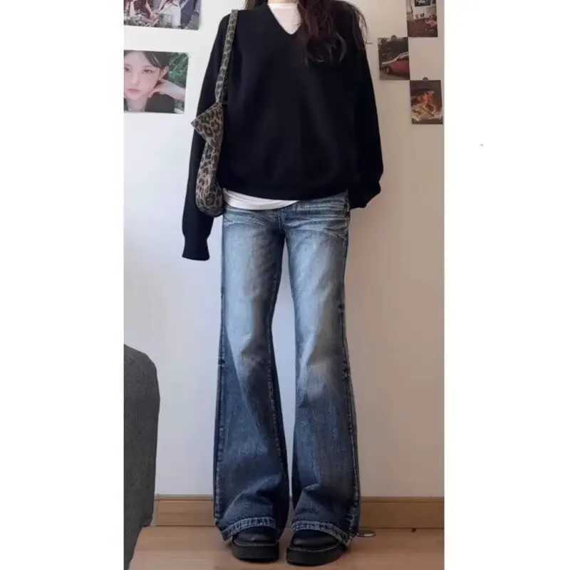 2K Jeans Pants for Women Shoujo Girl Style Womens Denim Pants Low Rise Jeans Womens Spring Clothes Jean Coquette Jorts Baggy R250716