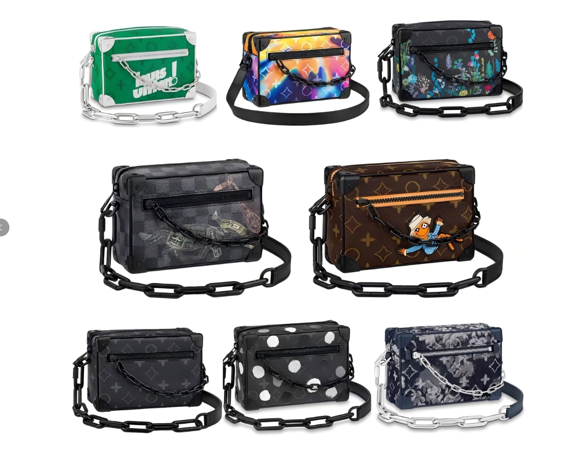 bags designers women chain bag Mini Soft Trunk Bag box cross body bag men clutch bags man crossbody bags