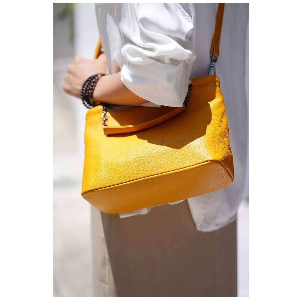 High Quality Handbag Fashion Women's Real Cow Leather Cross-body Hot Selling Soft Cowhide Shoulder Tote Bag Designer