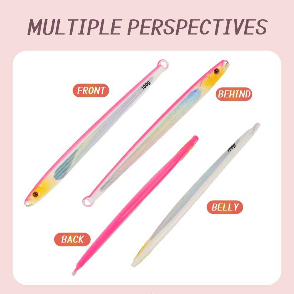 TOLU NEW Fast Sinking Metal Jig 100g150g180g200g250g300g Long Casting Fast Sinking Fall Jigs Saltwater Deepsea Fishing Lure Z250717