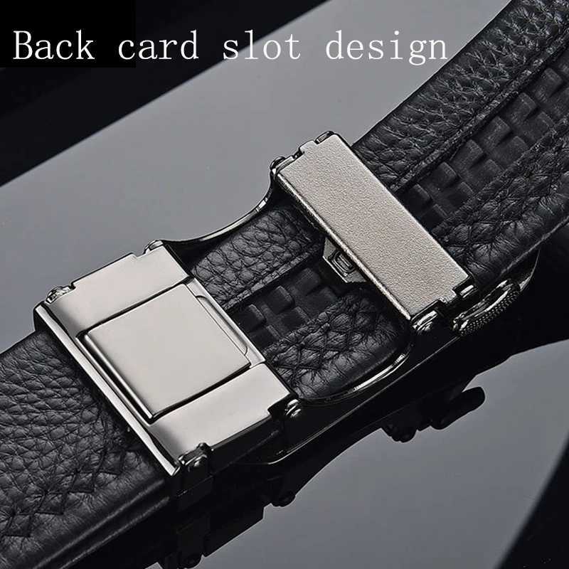 Belt Men Automatic Buckle Belt for Men Business Work Casual Luxury Designer Famous Brand for Men for Jeans PU Leather Strap ZD2203 W250717