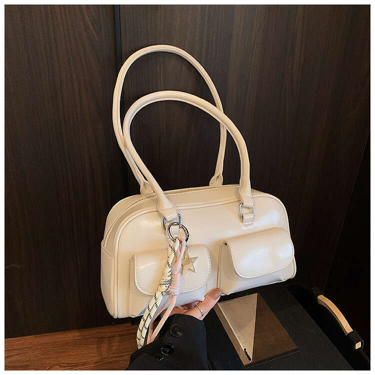 Niche Versatile Boston for Women 2025 New Stylish Underarm Shoulder Large Capacity Commuter Bag