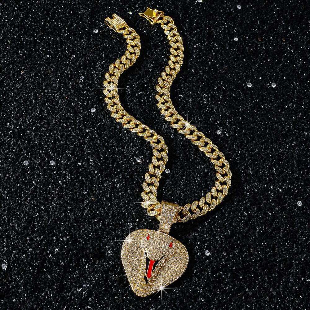 Hot New Design Hip-Hop Personality Creative Zodiac Snake Pendant Necklace