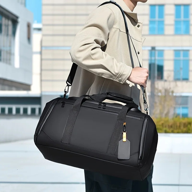 Large Capacity Travel Duffel Bag - Durable Oxford Cloth Spacious Stylish Overnight Sports Gym Bag with Multiple Compartments 250714