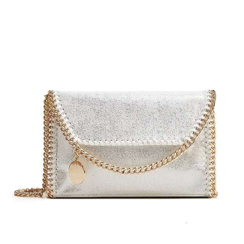 Designer Handwoven Chain Strap Shoulder Bag - Women's Crossbody Purse & Tote, Premium Craftsmanship Multi-use Handbag