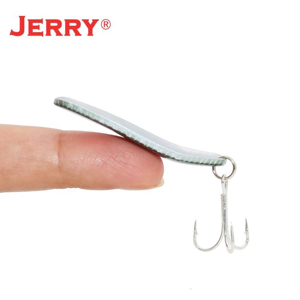 Jerry Chess Wobbler Fishing Lure Aritificial Metal Spoon Baits Mix Color Spinner Spoon Trolling Lures For Trout Bass Z250717