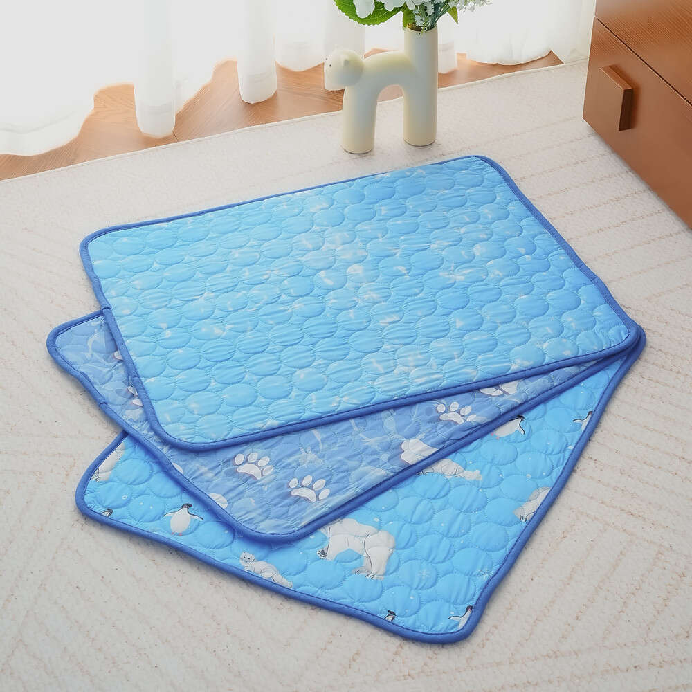 Summer Bed Dog Ice Silk Cat Cooling Mat Pet Supplies Dog Kennel