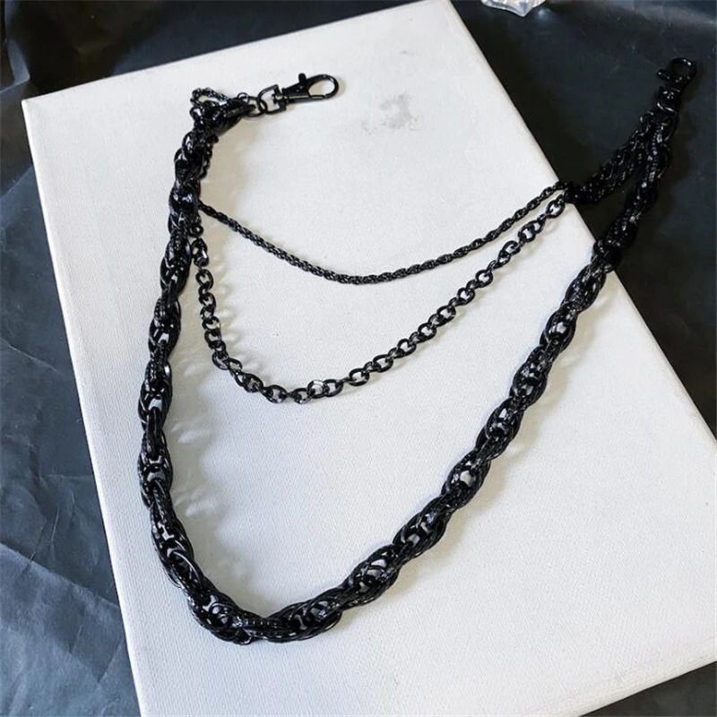 Rock Punk Pants Chain Waist Chain Wallet Chain Keychain Personality Male Hip Hop Style Antique Decoration Trend Accessories 250715
