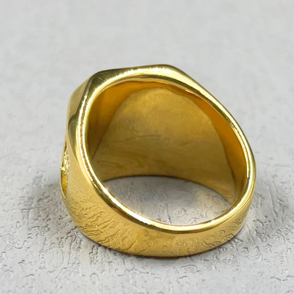 Arrival Retro Womens Ring Unisex Eagle Fashion Hip Hop gold color Ring Gothic Eagle Ring Jewelry for Men Trendy 250716