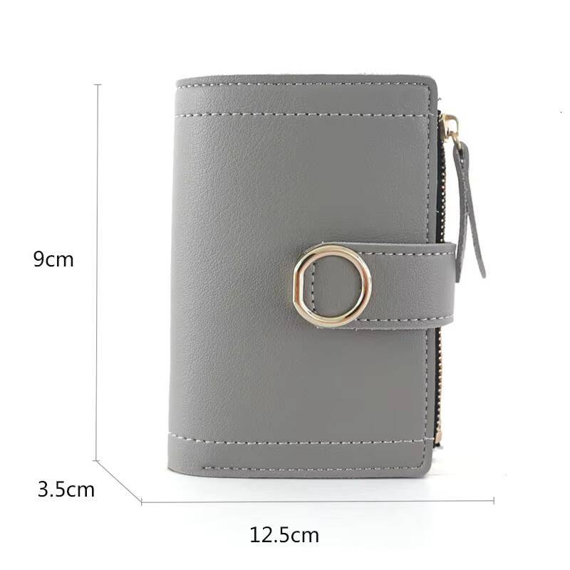 2023 Short Women Wallets Free Name Engraving Coin Pocket Zipper Female Purse New Fashion Card Holder Simple Womens Wallet ddmynov