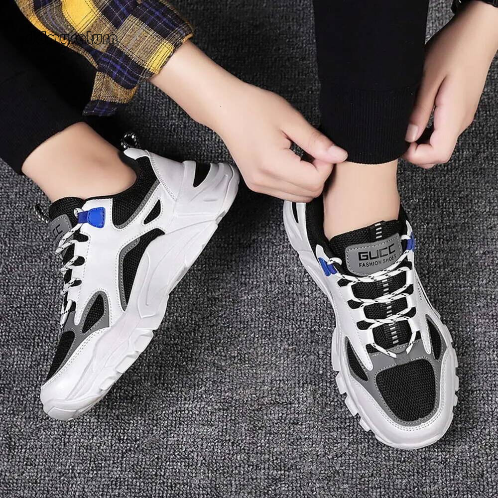 New Korean Edition Dad Trendy Fashionable Tennis Sports and Casual Men's Shoes ddmydog