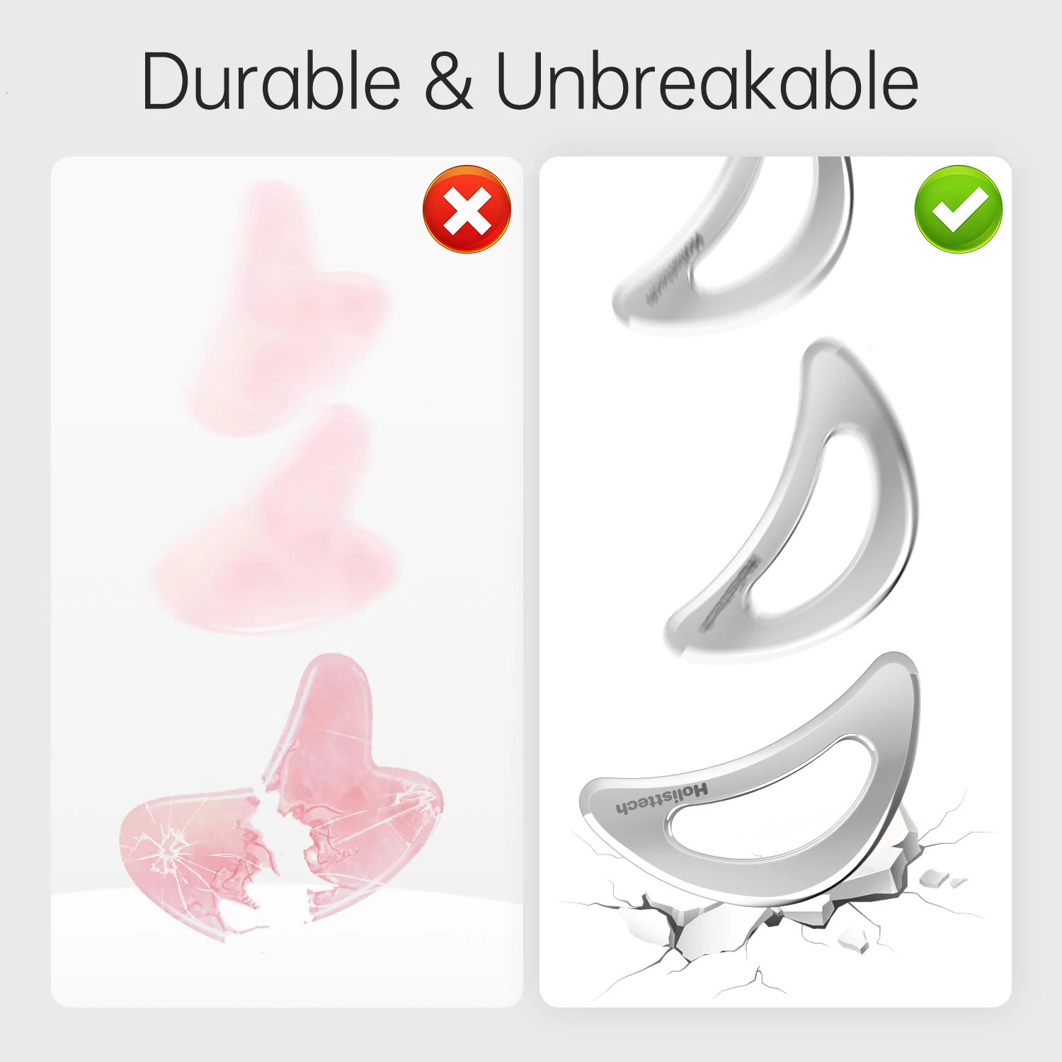 Muscle Gua Sha Tools for IASTM - Stainless Steel Tool for Myofascial and Deep Massage 250716