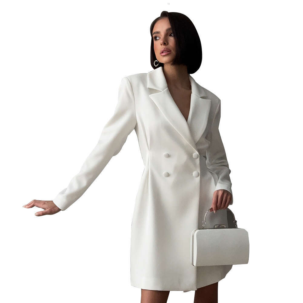 Sweet Cool Style Spring Summer Commuter Blazer Waist Slimming Dress For Women B5
