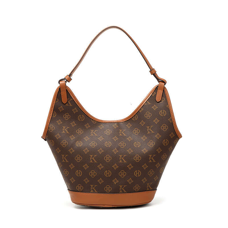 F Underarm Mother-Daughter High-Value Large Capacity Light Luxury Fashion Monogram Single Shoulder Tote Bag for Women