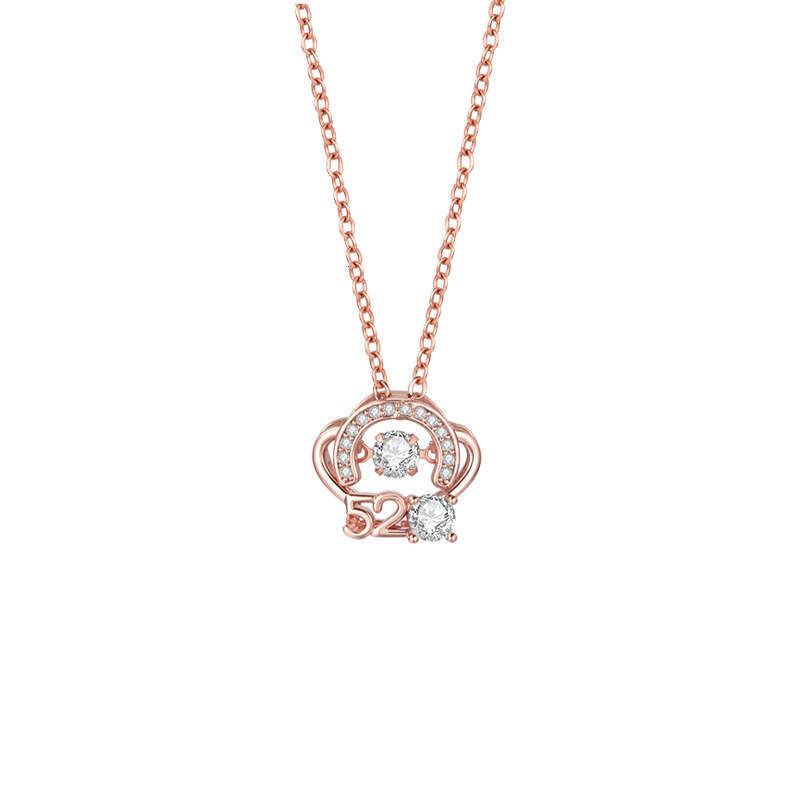 Design Smart Pendant Necklace For Women Titanium Steel Non-Fading Elegant Simple Lucky Clover Chain Niche Internet Celebrity Choker 219
