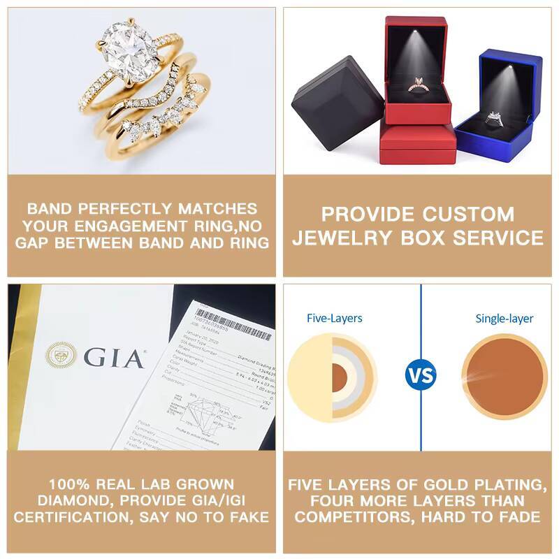 Igi GIA Certified 4 Carat Lab Grown Sapphire Diamond Stud Earrings 10K 14K 18K Solid Gold Tear Drop Composite Gold for Parties