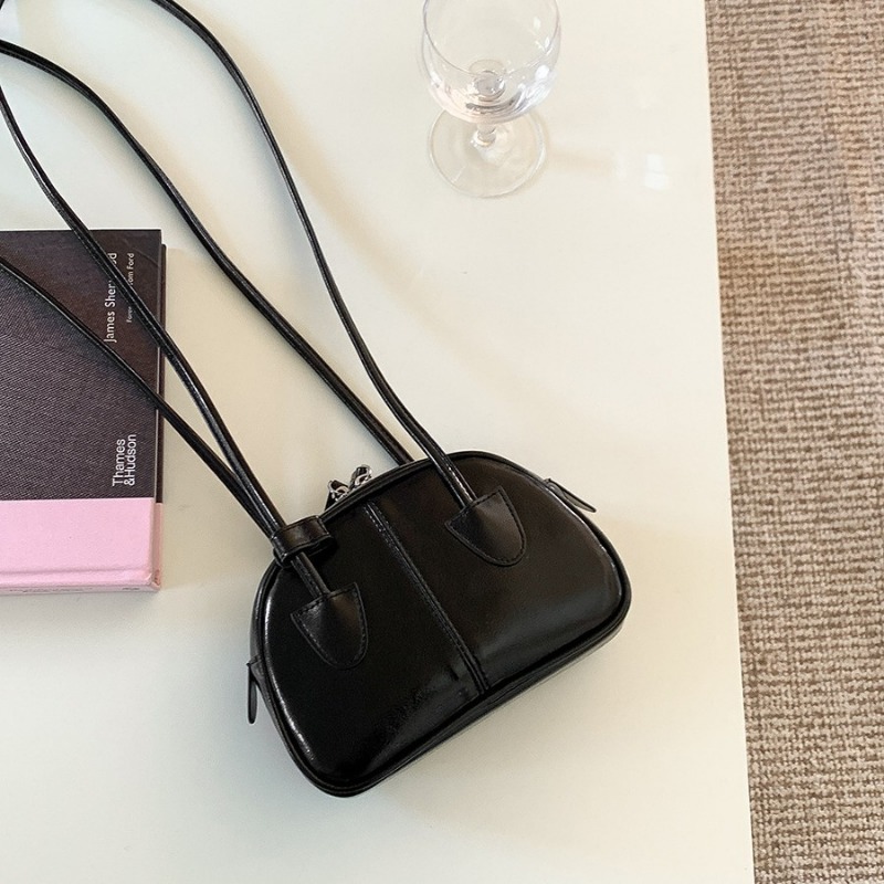 Simple Style Saddle Bag - PU Leather Messenger with Unique Niche Design