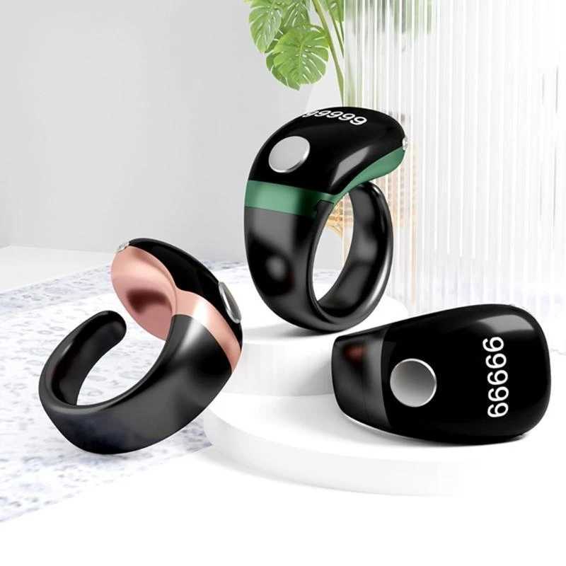 Smart Ring Point Marker Row Finger Counter LCD Electronic Digital Tally Counter for Sewing Knitting Tool Mini Stitch Counter W250717