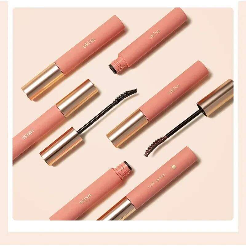 UKISS Primer Durable Waterproof Design Slender and Thick No Sdging Eyelash Raincoat Fine Comb Type Mascara Makeup X250717