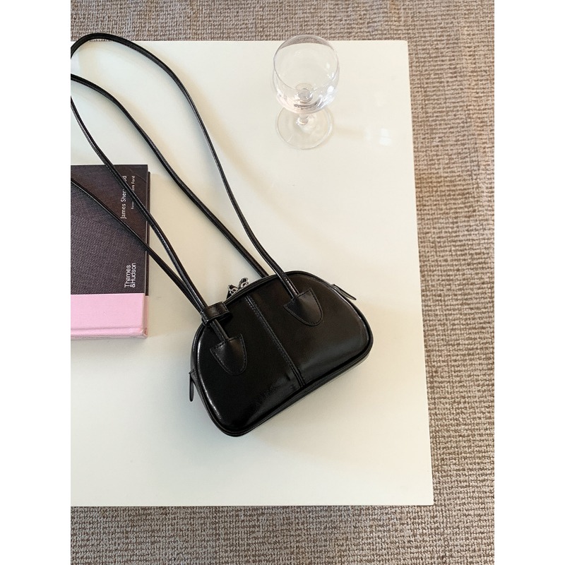 Simple Style Saddle Bag - PU Leather Messenger with Unique Niche Design