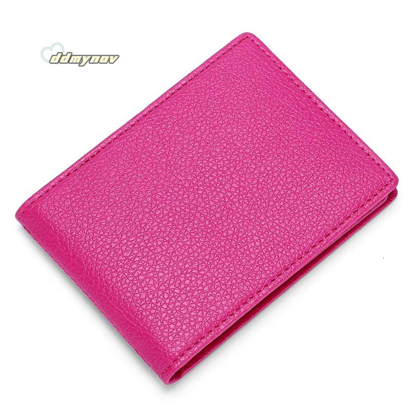 Ultra-thin Driver License Holder Pu Leather on Cover for Car Driving Documents Business ID Pass Credentials Folder Wallet Unisex ddmynov