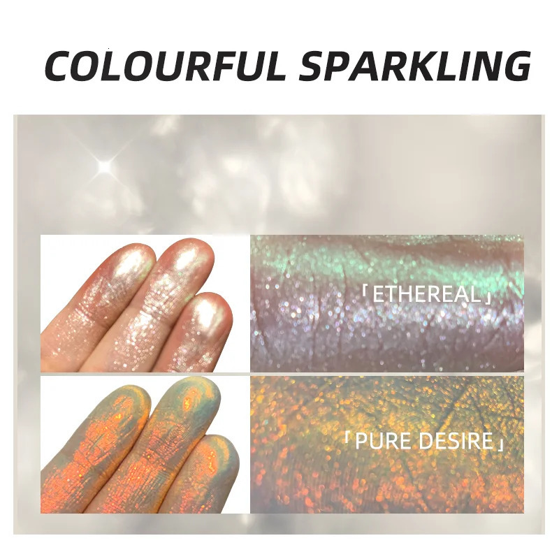Danazanatwiness Eyeshadow High Pigmented Quality Cosmetic Most Sparkling Optical Monochrome Chameleon Eyeshadow Palettes 250712