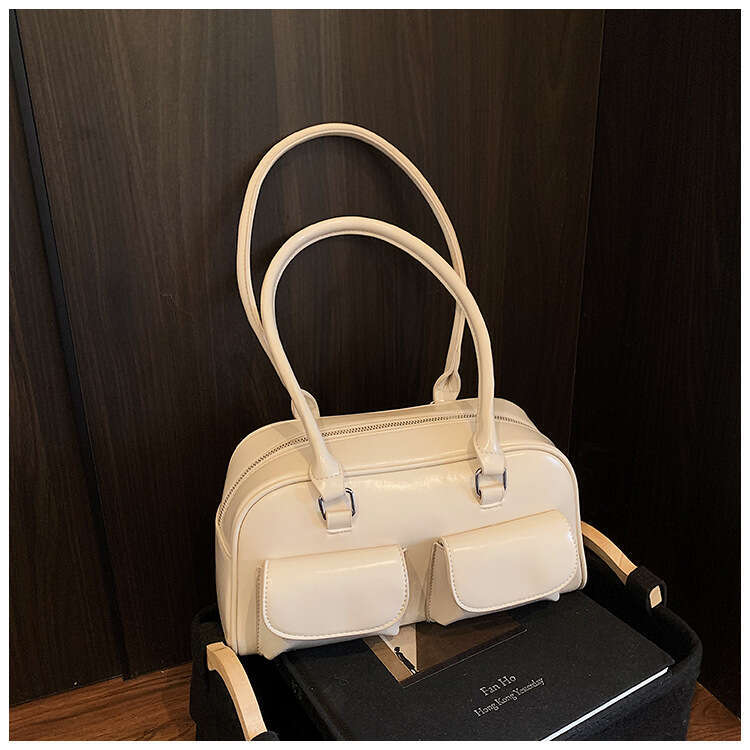 Niche Versatile Boston for Women 2025 New Stylish Underarm Shoulder Large Capacity Commuter Bag