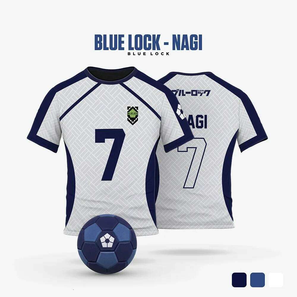 Blue Lock BAROU Cartoon Anime Cosplay 3D Print T-Shirts Men Women Short Sleeve T Shirt Oversized Haruku Tees Top Kid Clothing shorts