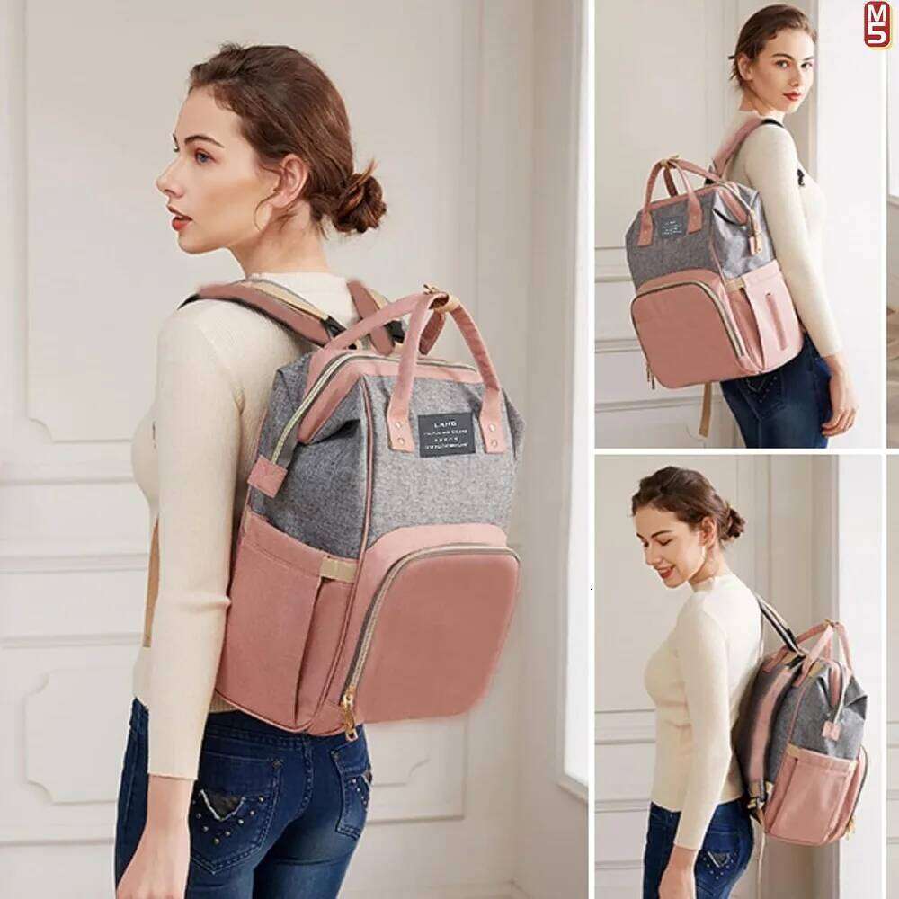 New Arrival Foldable Mommy With Crib Bed Large Capacity For Travel And Daily Use Diaper Bag Backpack