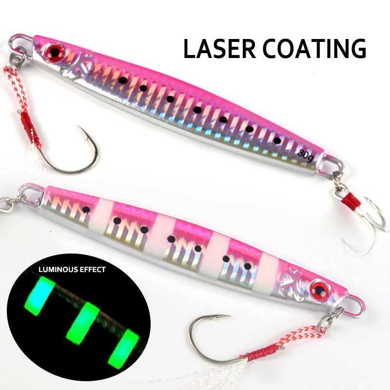 Metal Jig 100g 120g 150g 180g Sea Biomimetic Fish Iron Plate Bait Cast Jig Saltwater Fishing Lure Artificial Ocean Boat Fishing Z250717