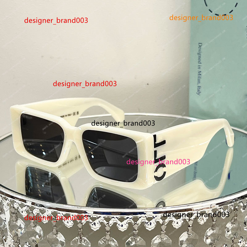 offwhitesunglasses offwhite off white Designer OERI097 thick plate luxury sunglasses oversized glasses men and women sunglasses 10cm thickness glasses ed9 VF53