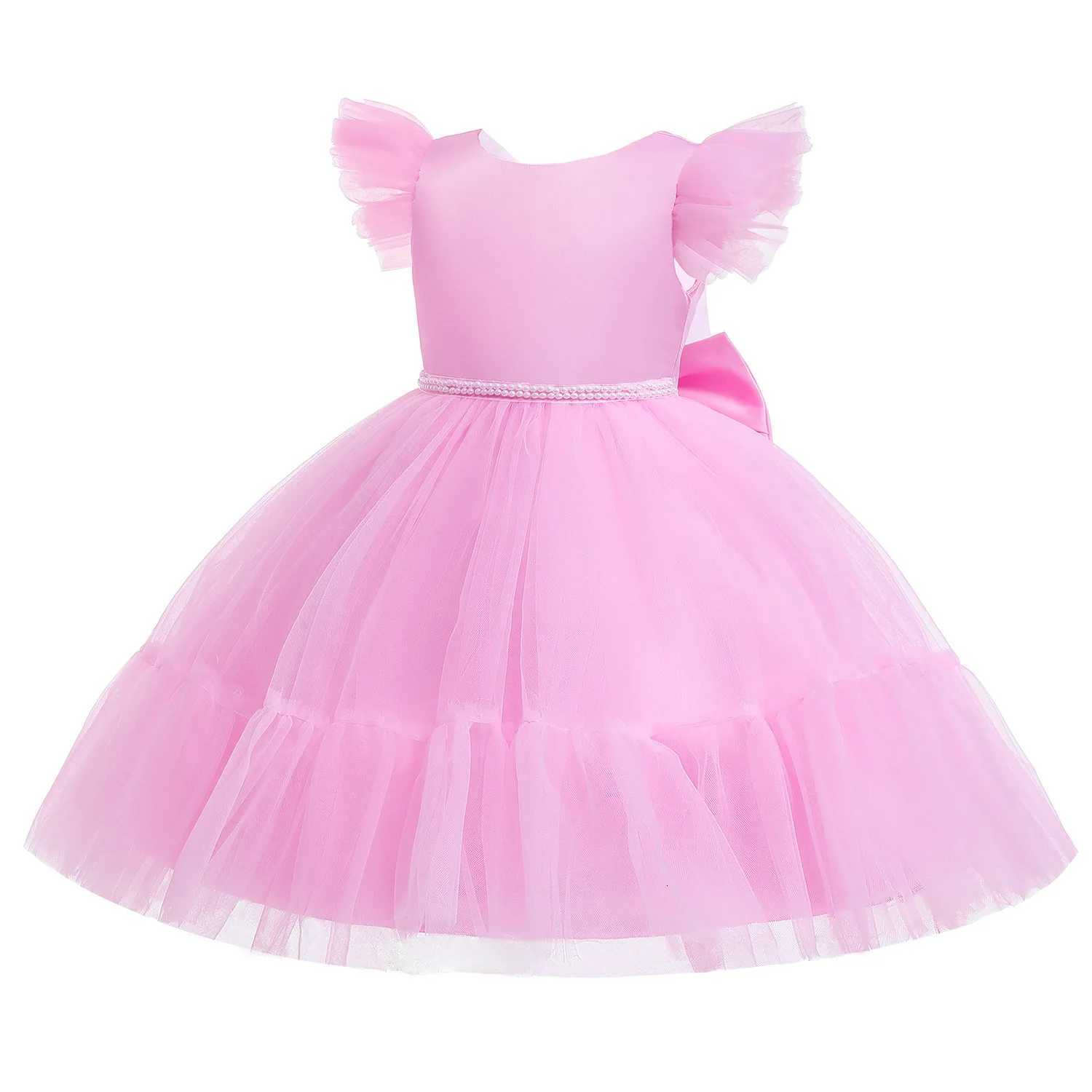 New Girls Kids Shiny Princess Party Ball Gown Party Tutu Dresses Children Clothing Christmas Birthday Wedding Baby Girl Vestidos Z250716